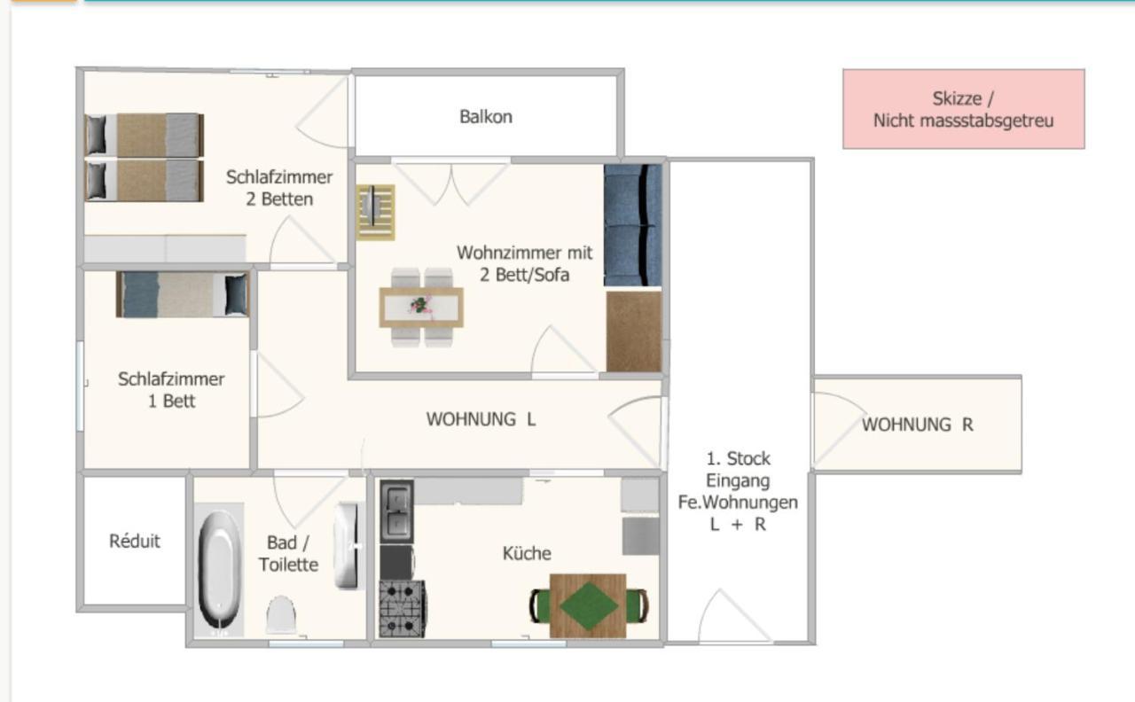 Bisang L Apartment Ароса Екстериор снимка
